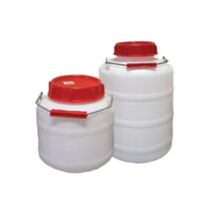 Műanyag kanna fém füllel, 5 l