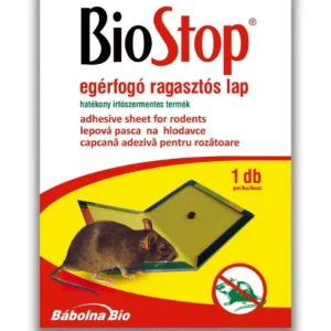 Egérfogó ragasztó lap biostop