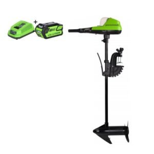 Csónakmotor Greenworks G40TM55 40v, akku