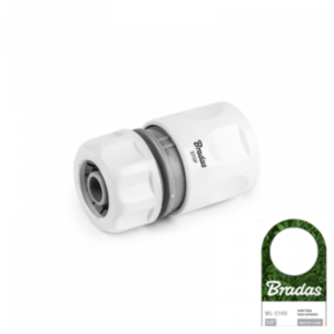 Bradas White Line gyorscsatlakozó 1/2", stoppos