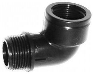 PVC könyök 1" BB/KB