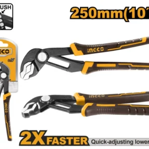 INGCO Vízpumpa fogó 250 mm CrV gyorsgombos