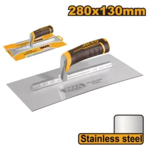 INGCO Glettvas 130 x 280 mm inox lágy fogantyús
