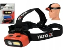 YATO Akkus led fejlámpa