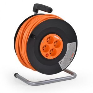 Hosszabbító kábeldob 50 m, 3 × 1,5 mm² – Hecht 450153