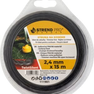Strend Pro fűkasza damil 2,4 mm x 15 m, csavart (spirál)