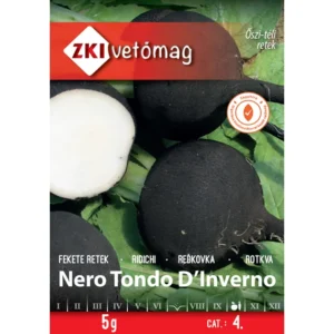 ZKI Retek Nero Tondo d'Inverno feketeretek 5 g vetőmag