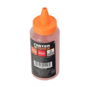 FASTER TOOLS kicsapózsinór festékpor (jelölőkréta) piros 115 g (FT363-04)