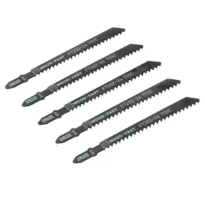 FASTER TOOLS dekopírfűrészlap T111C fához 100 mm, 5 db (FT202-34)