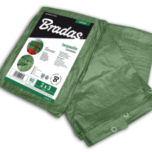 Bradas PL904/5 takaróponyva 90 g/m² 4 x 5 m, zöld