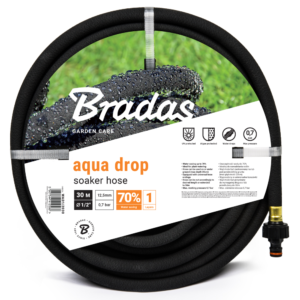 Bradas AQUA-DROP WAD1/2030 gyöngyöző (izzadó) öntözőtömlő 1/2" 30 m
