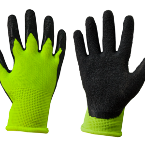 Bradas LEMON RWDLE5 gyerek védőkesztyű, érdes felületű latex mártott, 5-es méret
