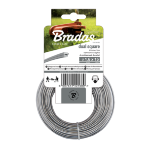 Bradas DUAL ZRK2715K fűkasza damil 2,7 mm x 15 m, szögletes