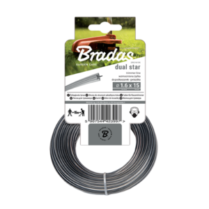 Bradas DUAL ZRG2415K fűkasza damil 2,4 mm x 15 m, csillag
