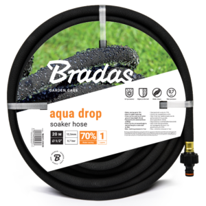 Bradas AQUA-DROP WAD1/2020 gyöngyöző (izzadó) öntözőtömlő 1/2" 20 m