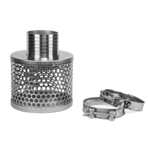 Bradas SSF075 szívókosár szívótömlőhöz 75 mm (3"), 2 db bilinccsel