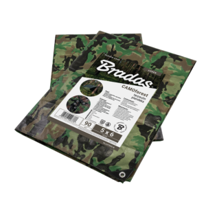 Bradas CAMOFOREST PLCF903/4 terepmintás ponyva 90 g/m² 3 x 4 m