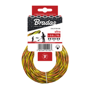 Bradas Ultra L3 csavart (twist) damil 2,7 mm x 15 m (ZUL3T2715K)