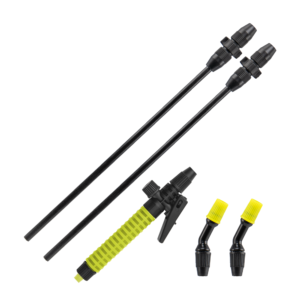 Permetezőszár-szett 54–86 cm, markolattal és 2 fúvókával, AQUA SPRAY – Bradas ASA03-5486