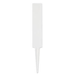 Növényjelölő tábla 14 × 2 cm, fehér, 25 db – Bradas TYE1420WH/25B