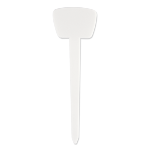 Növényjelölő tábla 13 × 4 cm, fehér, 10 db – Bradas TYE1340WH/10B
