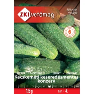 ZKI Uborka Kecskeméti keseredésmentes konzerv 1,5 g vetőmag
