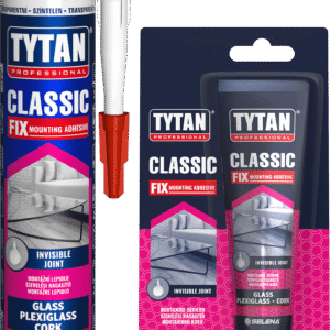 Tytan Professional Classic Fix szerelési ragasztó 290 ml, színtelen