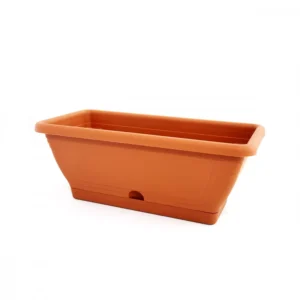 Marázplast balkonláda 40 cm Monaco terrakotta