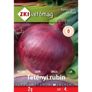 ZKI Hagyma Tétényi rubin 2 g vetőmag