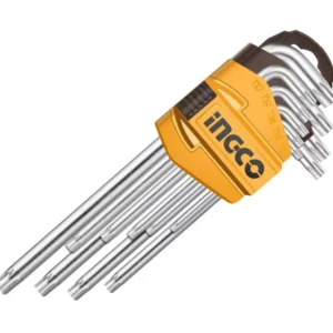 INGCO Torx kulcs készlet 9 részes T10-T50 S2