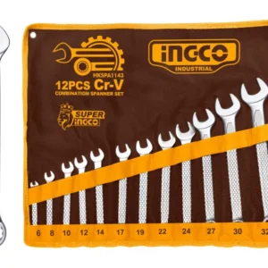 INGCO Csillag-villáskulcs készlet 12 részes 6-32 mm CrV