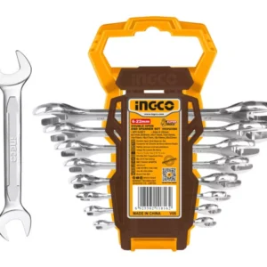 INGCO Villáskulcs készlet 8 részes 6-22 mm CrV