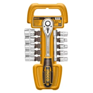 INGCO Dugókulcs készlet 12 részes 1/2" 10-24 mm CrV