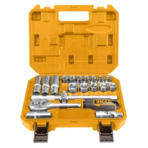 INGCO Dugókulcs készlet 20 részes 1/2" 10-24 mm CrV