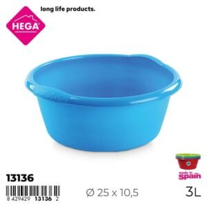 Hega Hogar kerek lavór Florencia 3 l (13136)