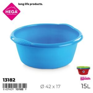 Hega Hogar kerek lavór Florencia 15 l (13182)