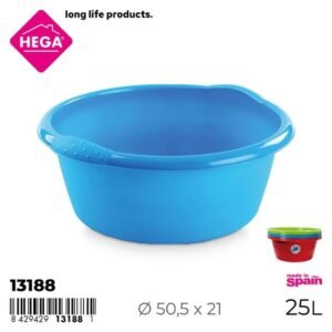 Hega Hogar kerek lavór Florencia 25 l (13188)