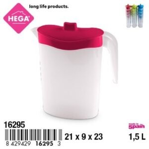 Hega Hogar ovális kancsó fedővel Bristol 1,5 l (16295)
