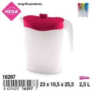 Hega Hogar ovális kancsó fedővel Bristol 2,5 l (16297)