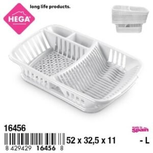 Hega Hogar edényszárító csepegtetőtálcával Bali 52 cm (16456)
