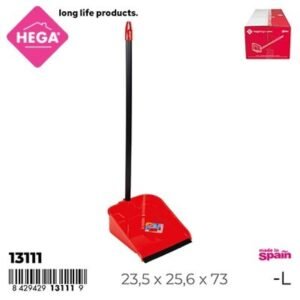 Hega Hogar nyeles álló szemétlapát gumiéllel Adra (13111)