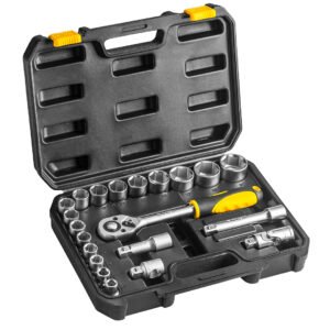 Topex dugókulcs készlet 1/2", 21 részes 38D642