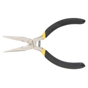 Topex precíziós hosszúcsőrű fogó 130 mm, egyenes 32D726
