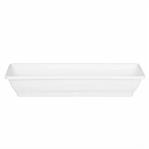 Marázplast balkonláda 80 cm. Monaco fehér