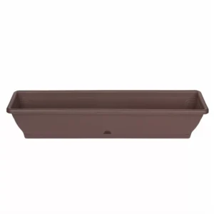 Marázplast balkonláda 80 cm. Monaco sötétbarna