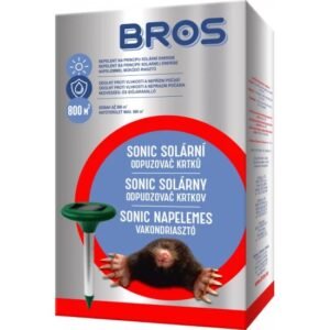 Vakondriasztó napelemes bros