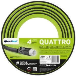 Cellfast Quattro locsolótömlő 1/2", 15 m