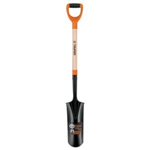 Csatornázó ásó 41 cm fej, 123 cm nyél