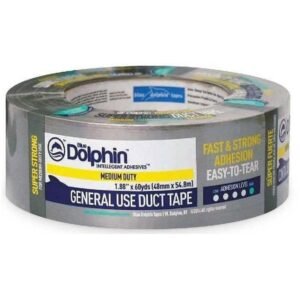 Ezüst Duct Tape ragasztószalag 48 mm × 25 m