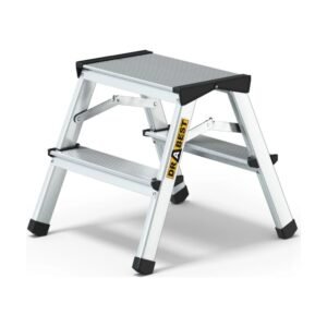 Alumínium fellépő létra 2x2 fokos (Drabest Comfort)